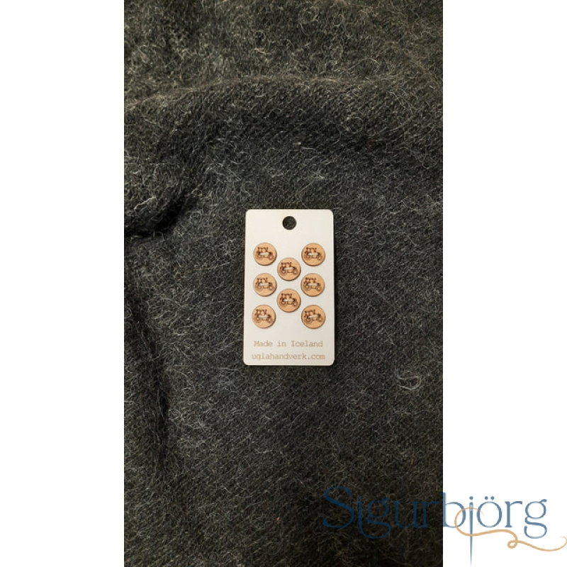 Ugla handverk tölur - 16mm., Traktor