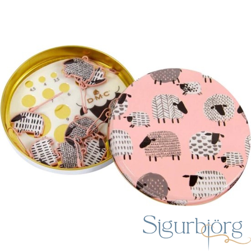 Kindadós með innihaldi - Bleik