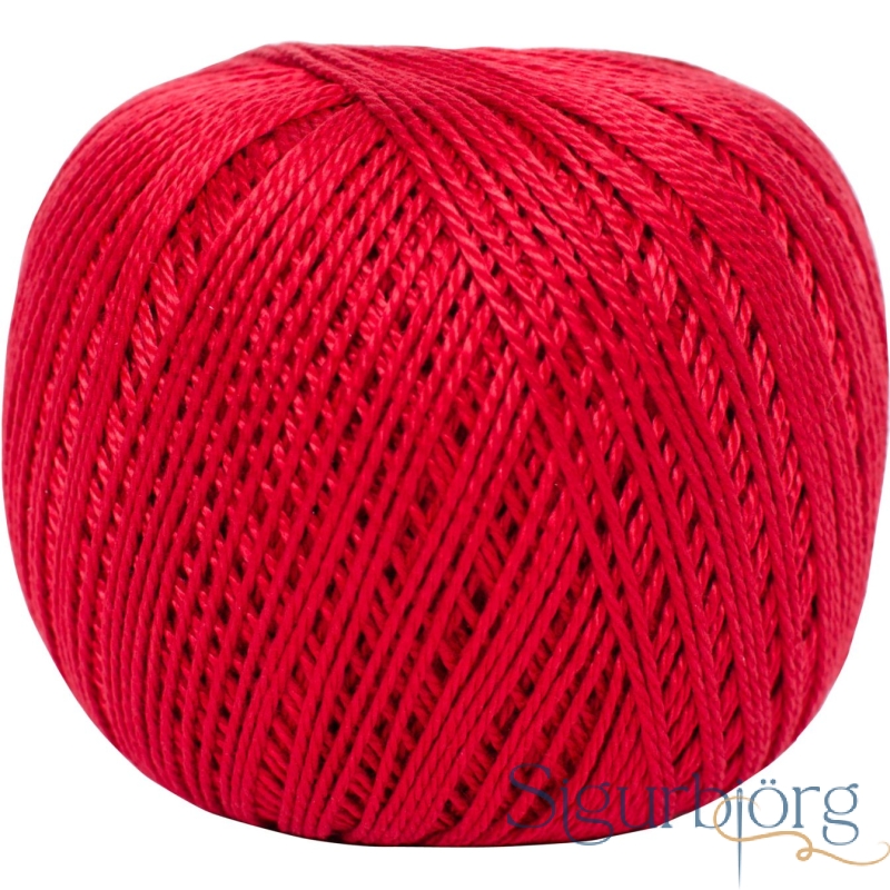 Petra heklugarn - Rautt