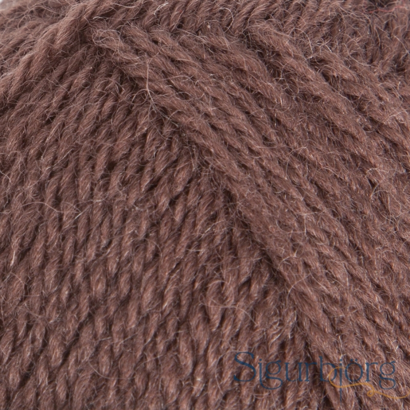 Kambgarn- súkkulaðibrúnn - 9652