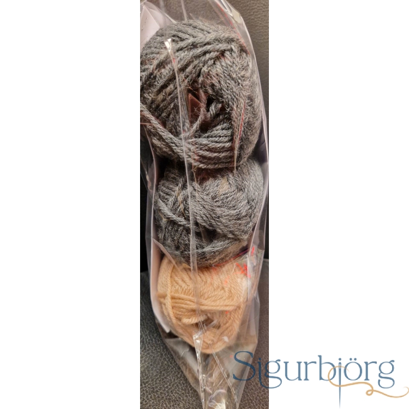 Christmas clasps prjónapakki - 4