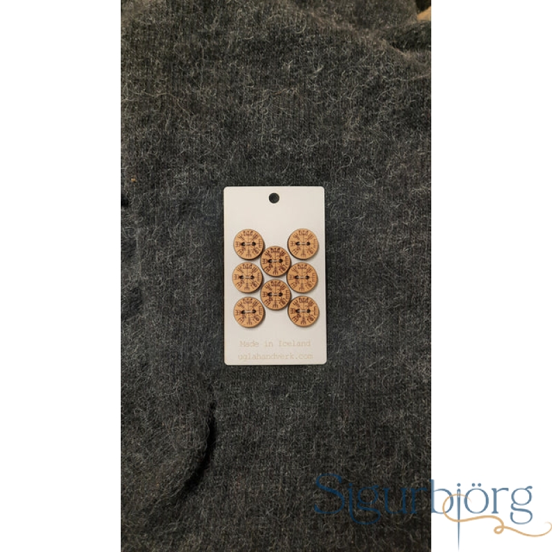 Ugla handverk tölur - 18mm., Vegvísir