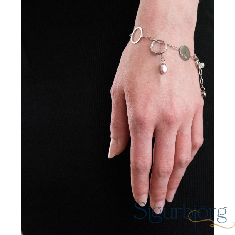 My pearl armband - Læknastál