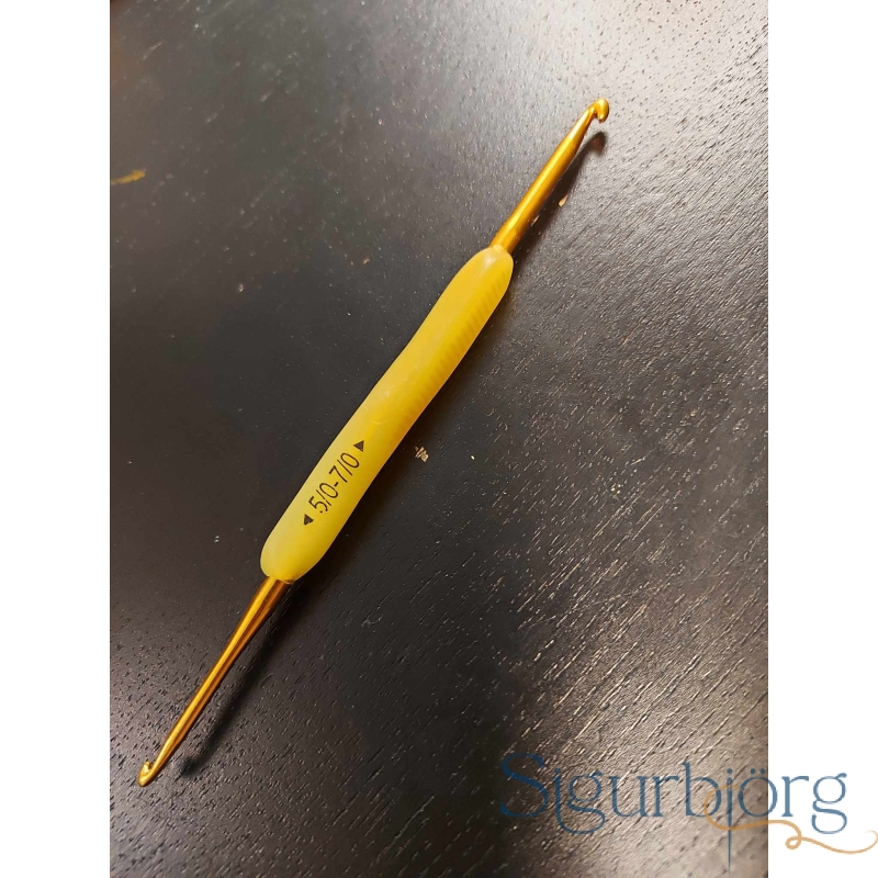 Tvöfaldar heklunálar - 5-7mm