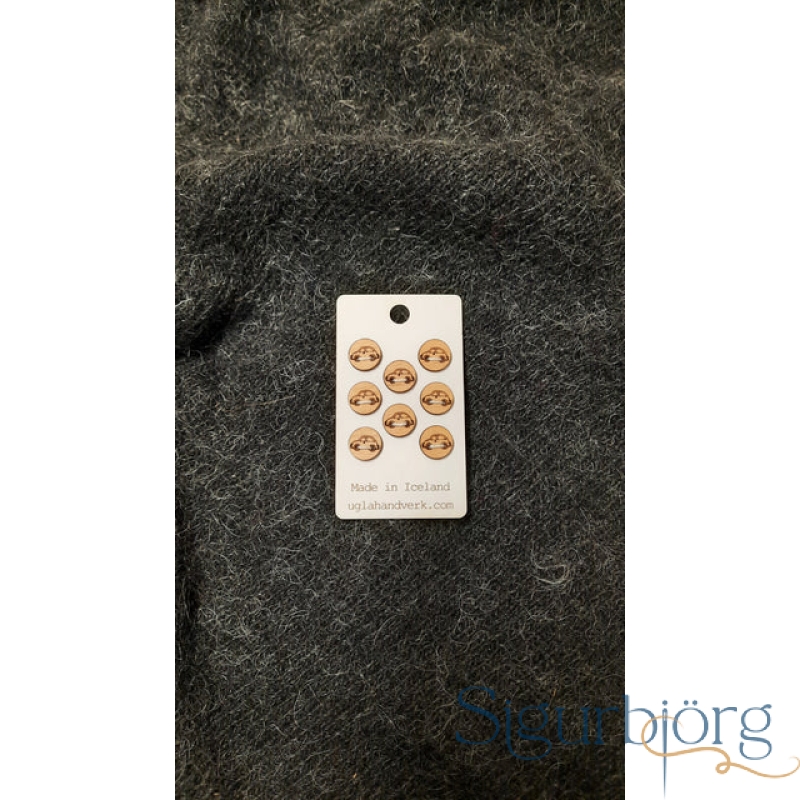 Ugla handverk tölur - 12mm., Bíll