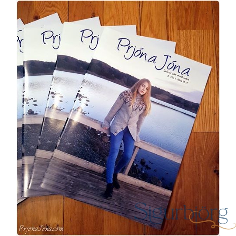 Prjóna Jóna - Leikur sér með lopa