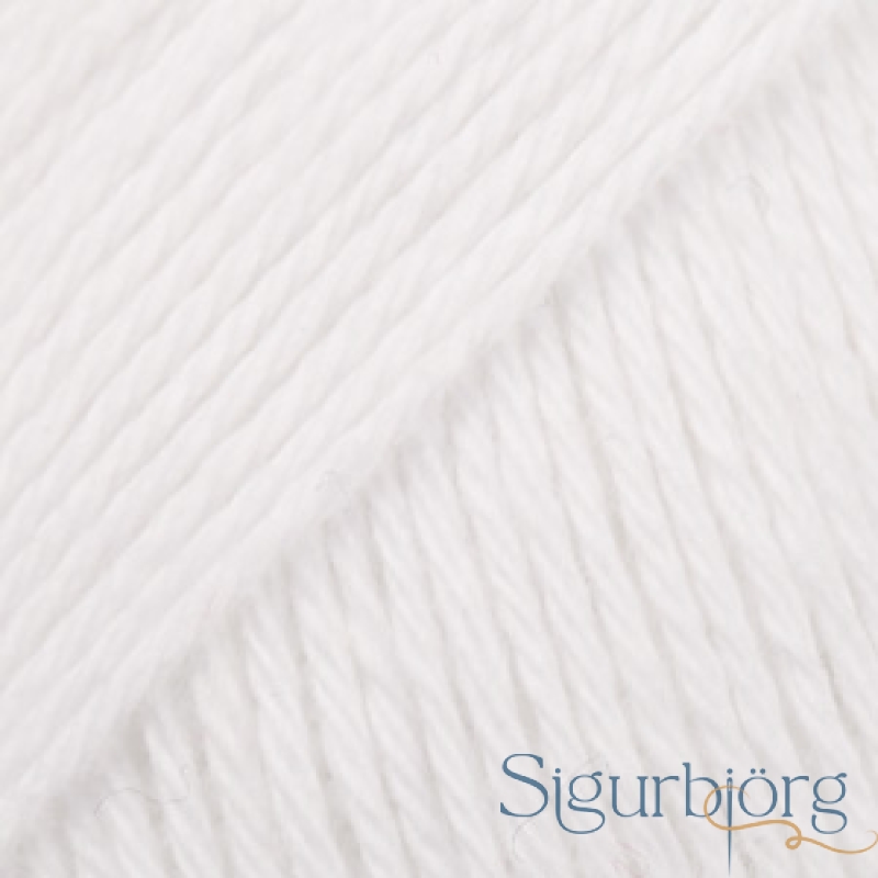 Drops Loves U 7 - 1 - hvítur -