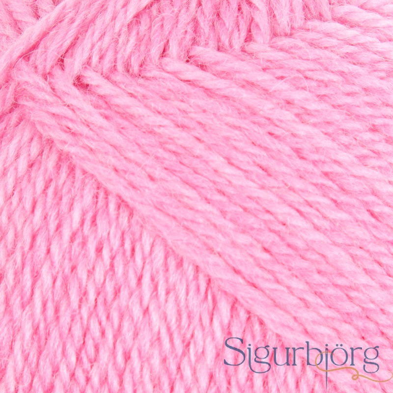Kambgarn-Rósableikur 1221 - x