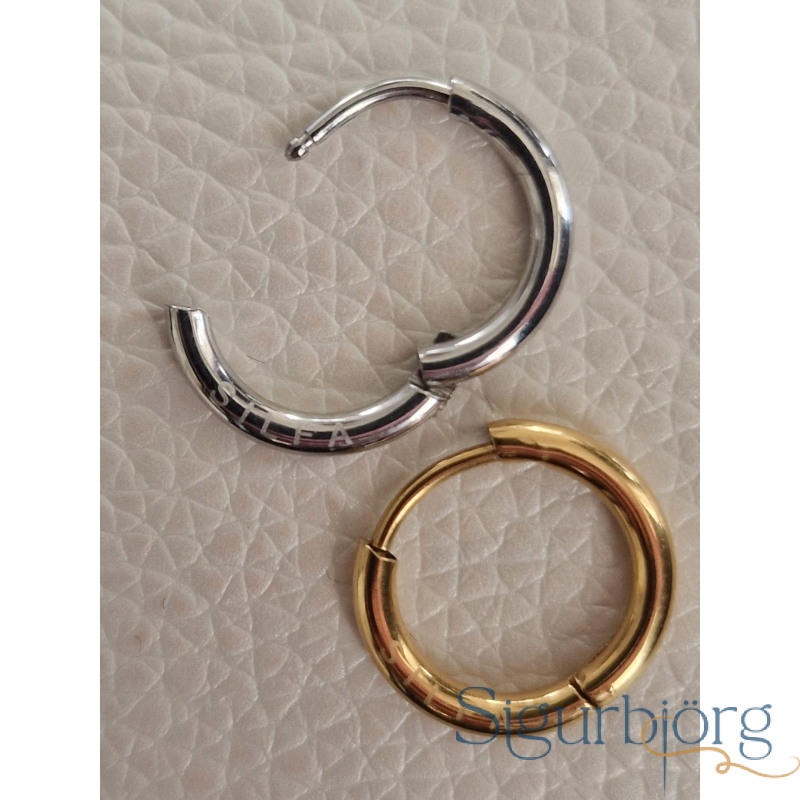 My pearl lykkjuhringur - Gullhúðað