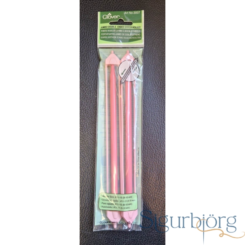 CLOVER MASK HOLDER - Bleikur - st�rstur