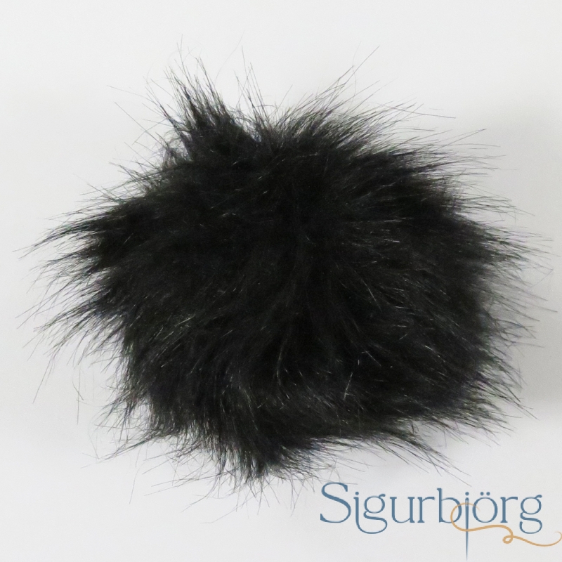 Dúskar með teygju - stór