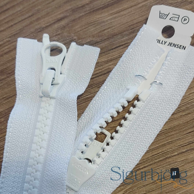 Rennilásar - hvítur - 60 cm.