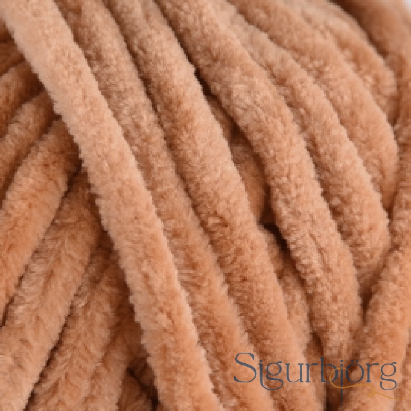 Flauelsgarn - 15beige