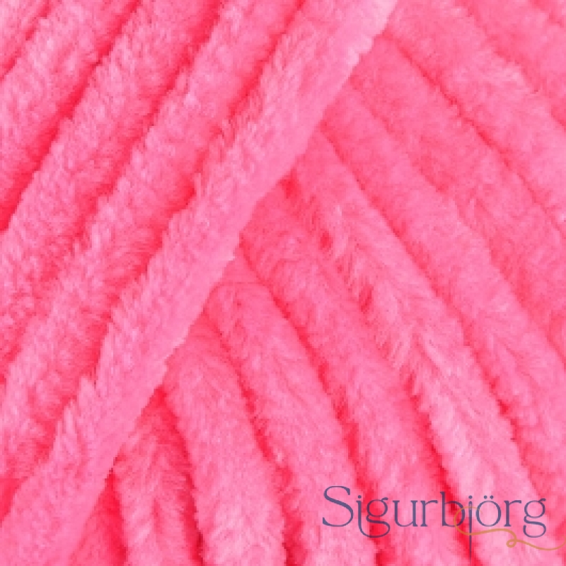 Flauelsgarn - 24-Ljósbleikur