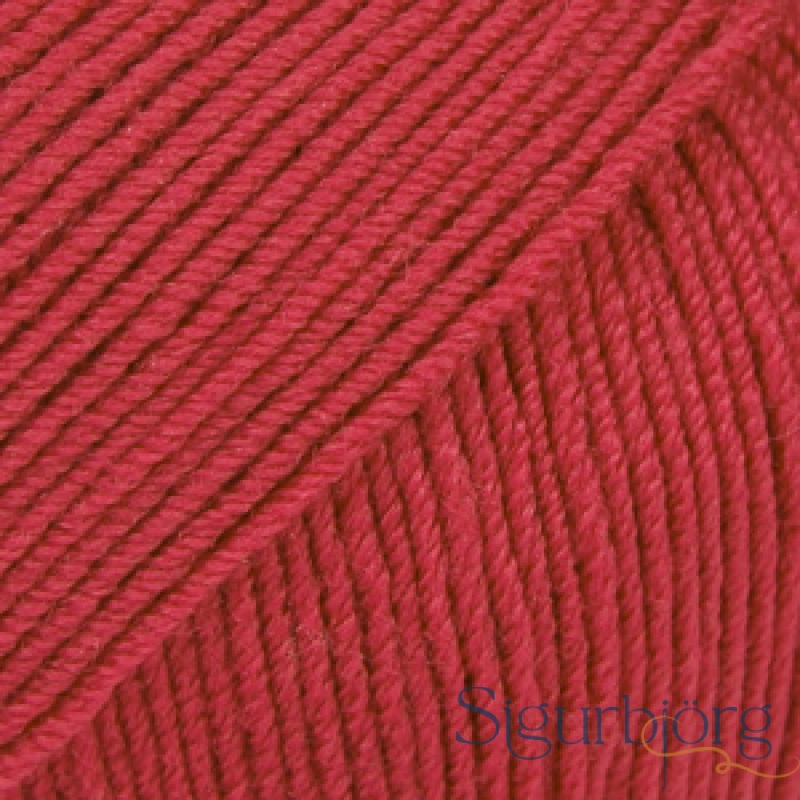 Baby merino - 16 - rauður -