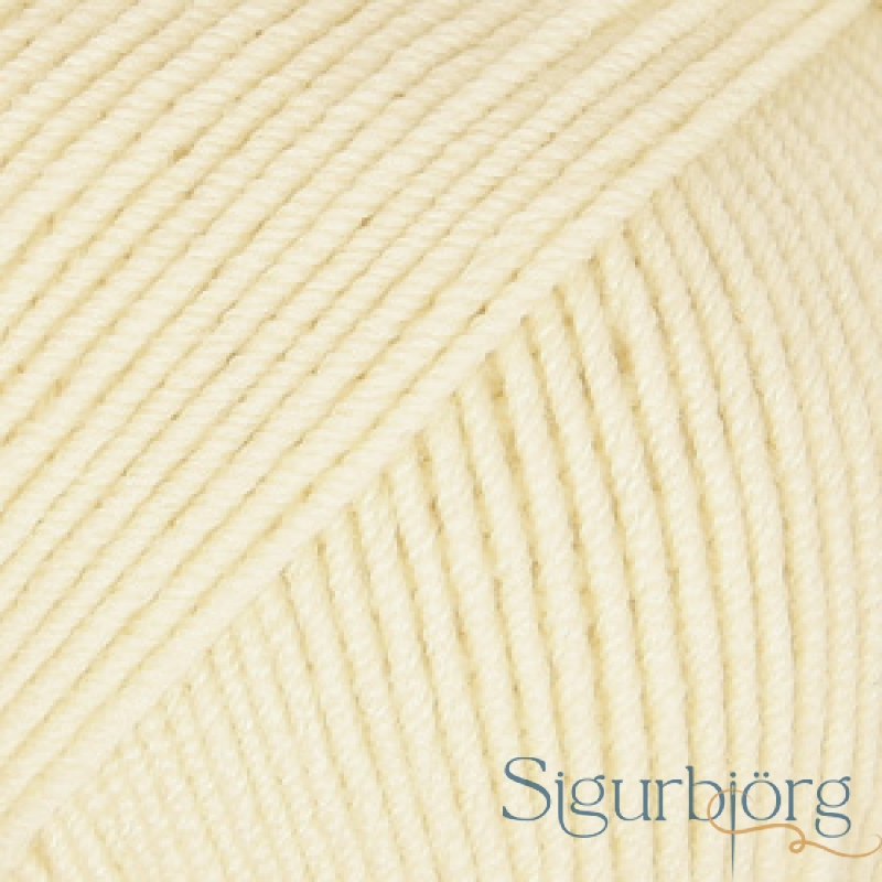 Baby merino - 3 - ljósgulur