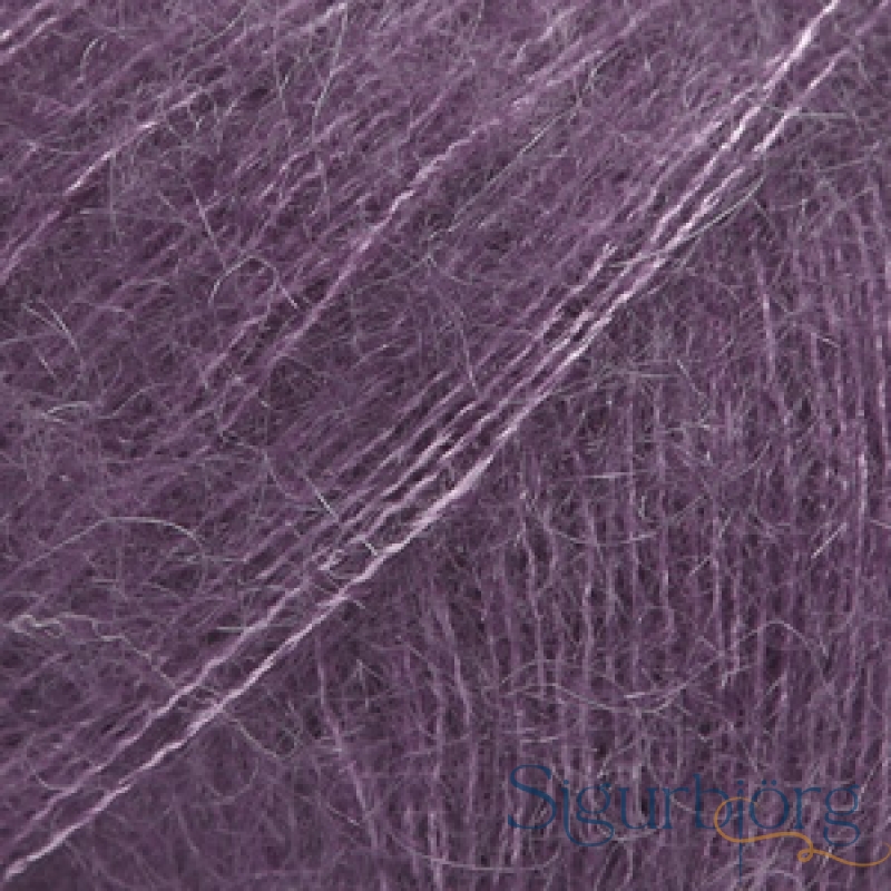 Kid Silk - 16 dökkfjólublár -