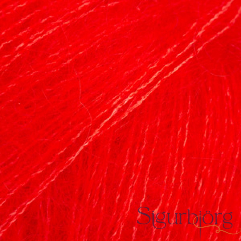Kid silk - 61 - Sterk rauður
