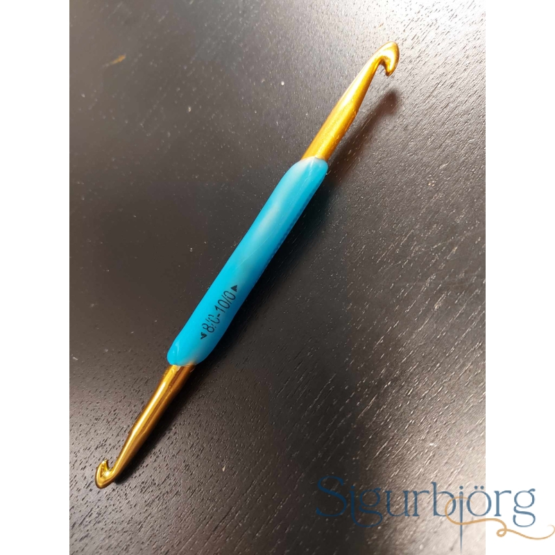 Tvöfaldar heklunálar - 8-10mm