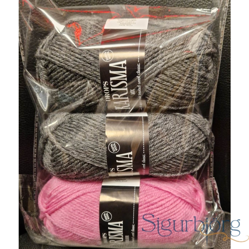 Christmas clasps prjónapakki - 2