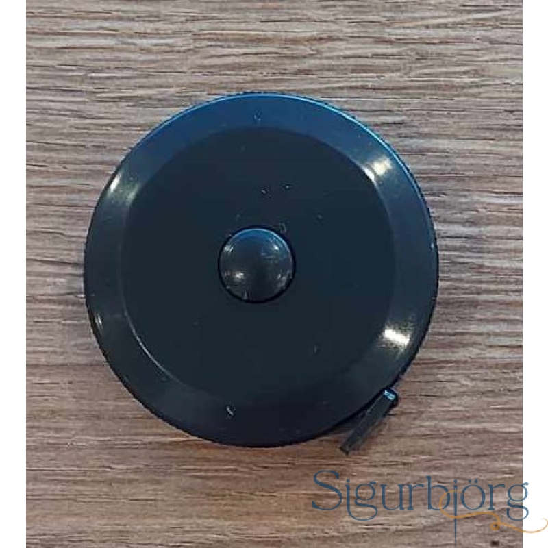 Málband upprúllanlegt. -svört