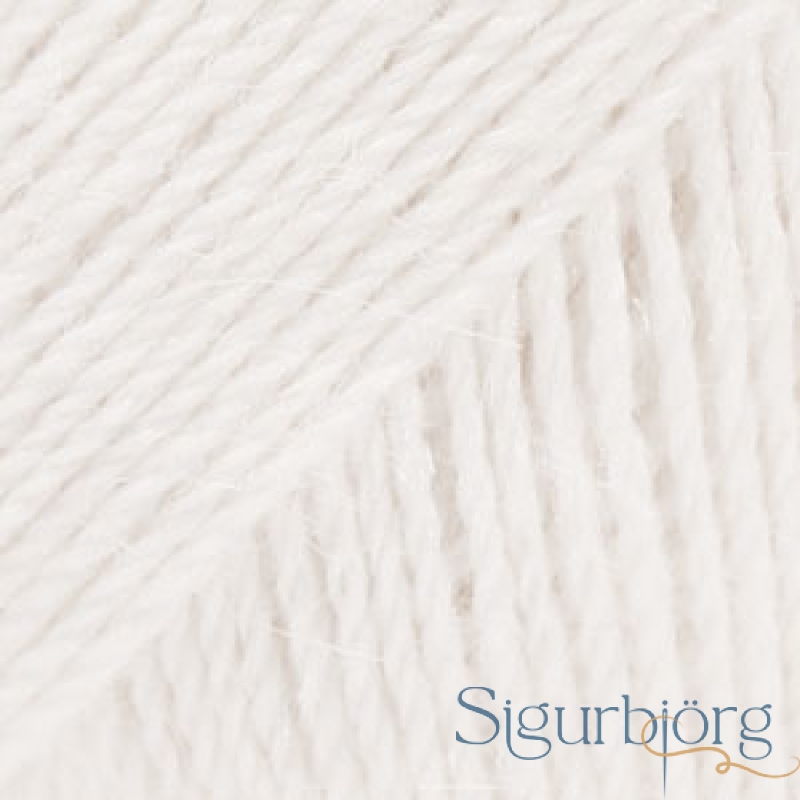 Drops alpaca - 101 - Hvítt