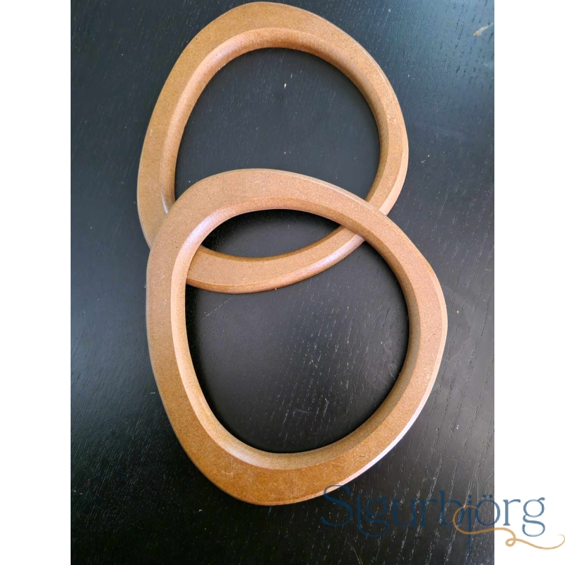 Handfang D-hringir ljósir