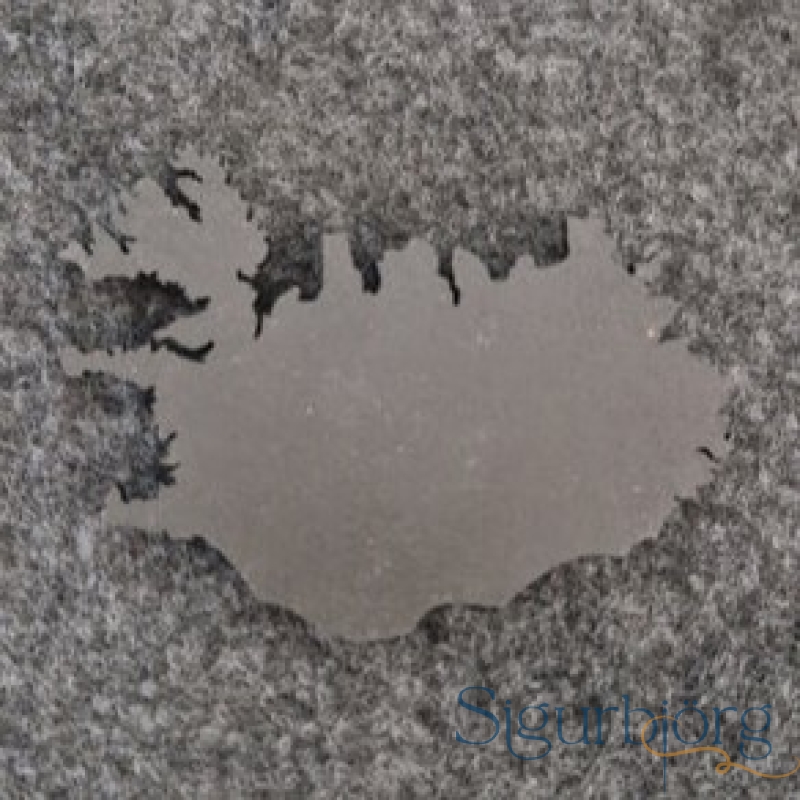 Segull Ísland svart - 5694230656561