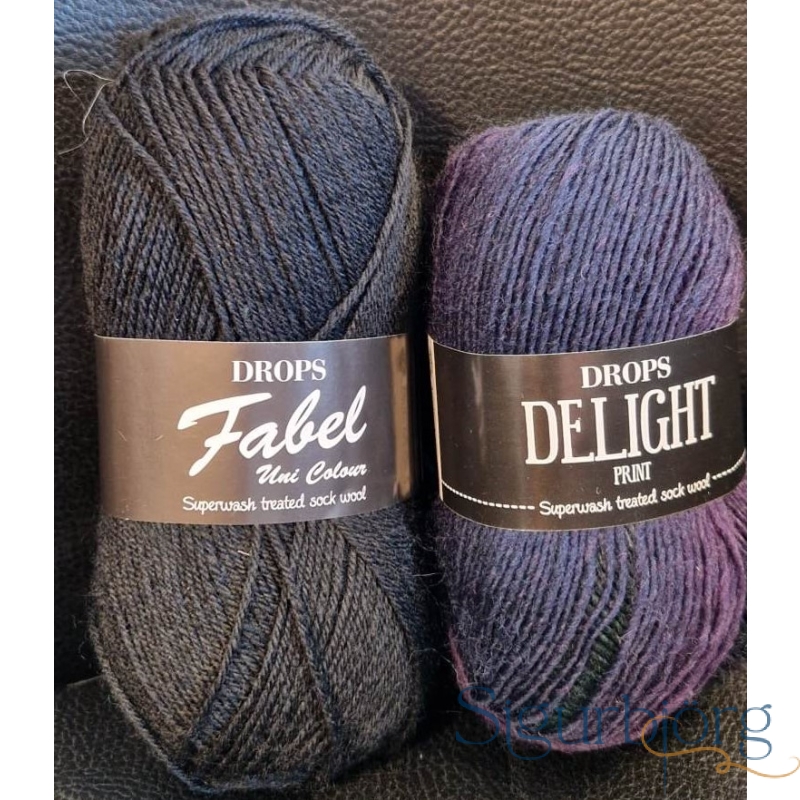 Ring of roses prjónapakki 1