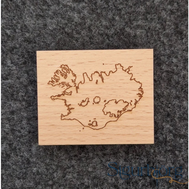 Segull Ísland kassi - 5694230615759