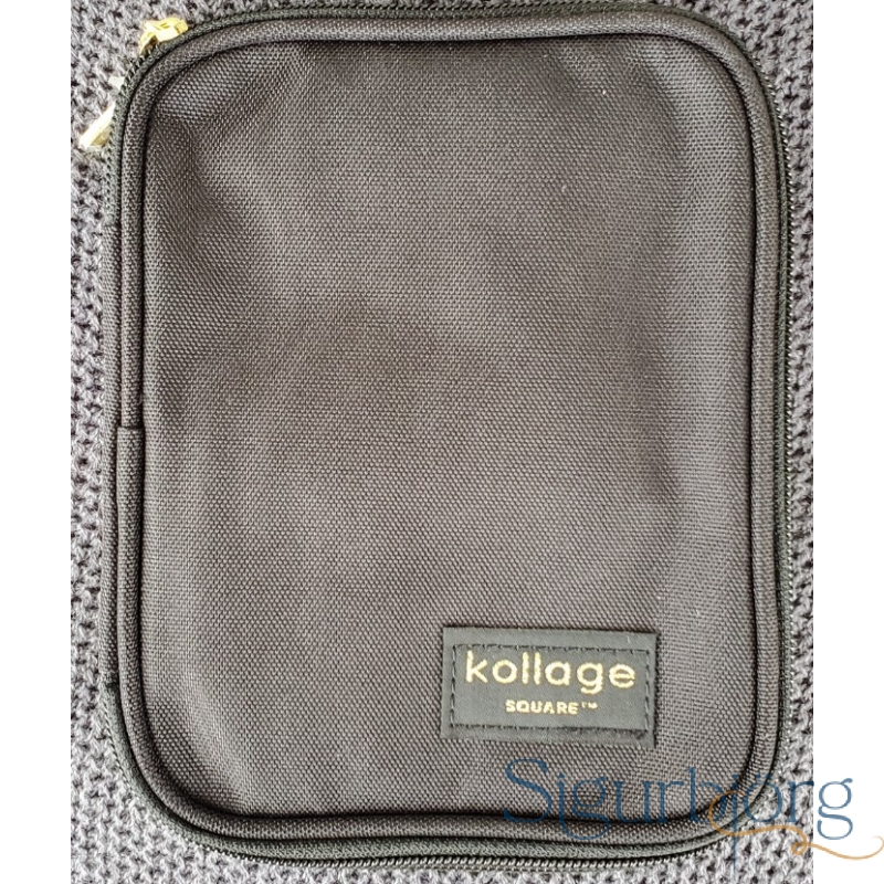 kollage prjónataska - stór