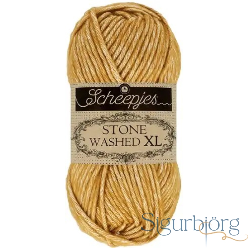 Stone washed - Yellow jasper 849