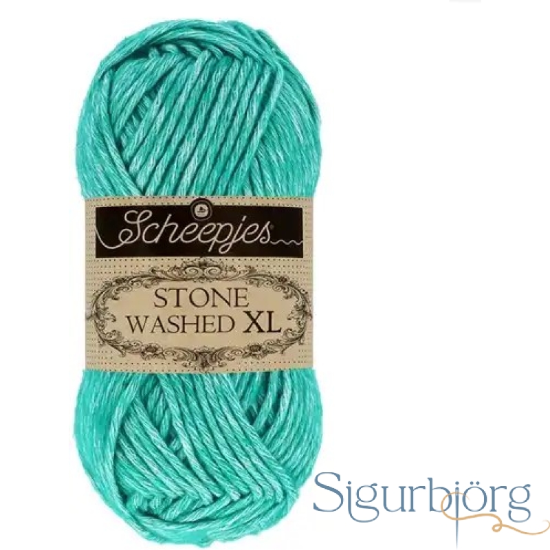 Stone washed - Green agate 855