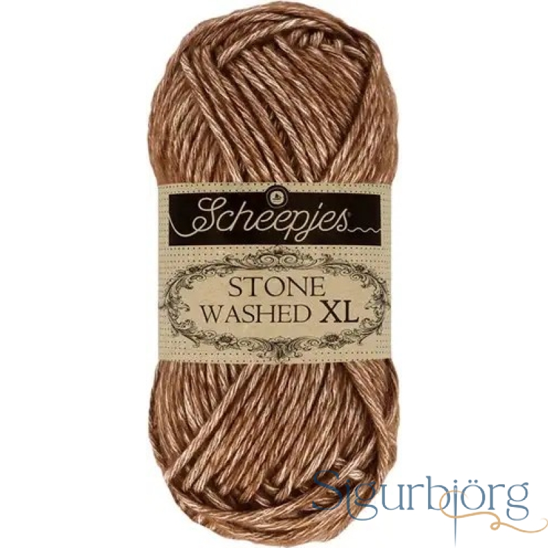 Stone washed - Brown agate 862