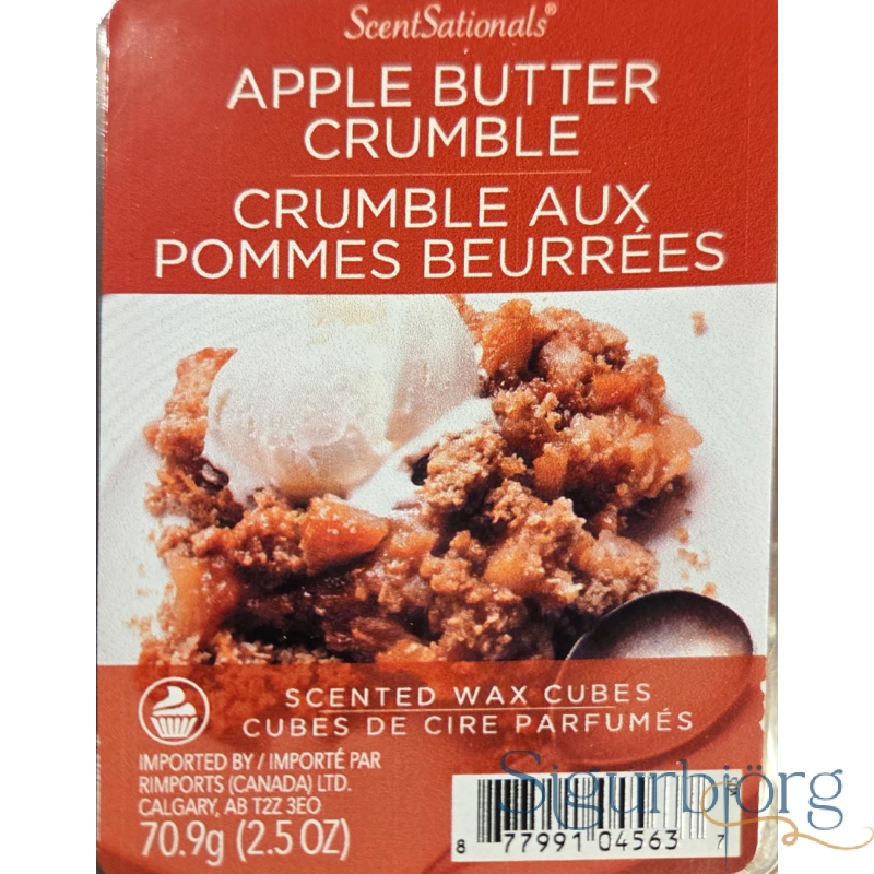 Wax melts apple butter crumble