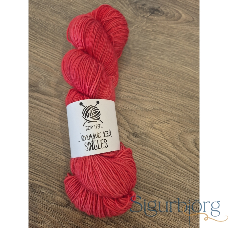 Singles - Bright red