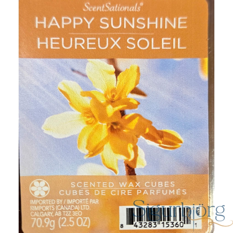 Wax melts Happy sunshine