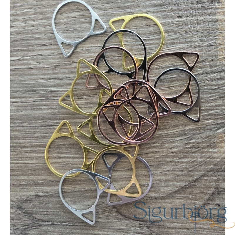 Kisuprjónamerki stór