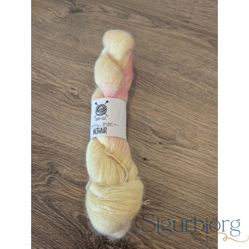 Mohair - Peachy poppie
