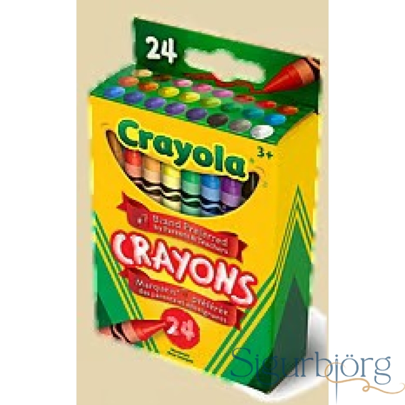 Crayola vaxlitir 24.