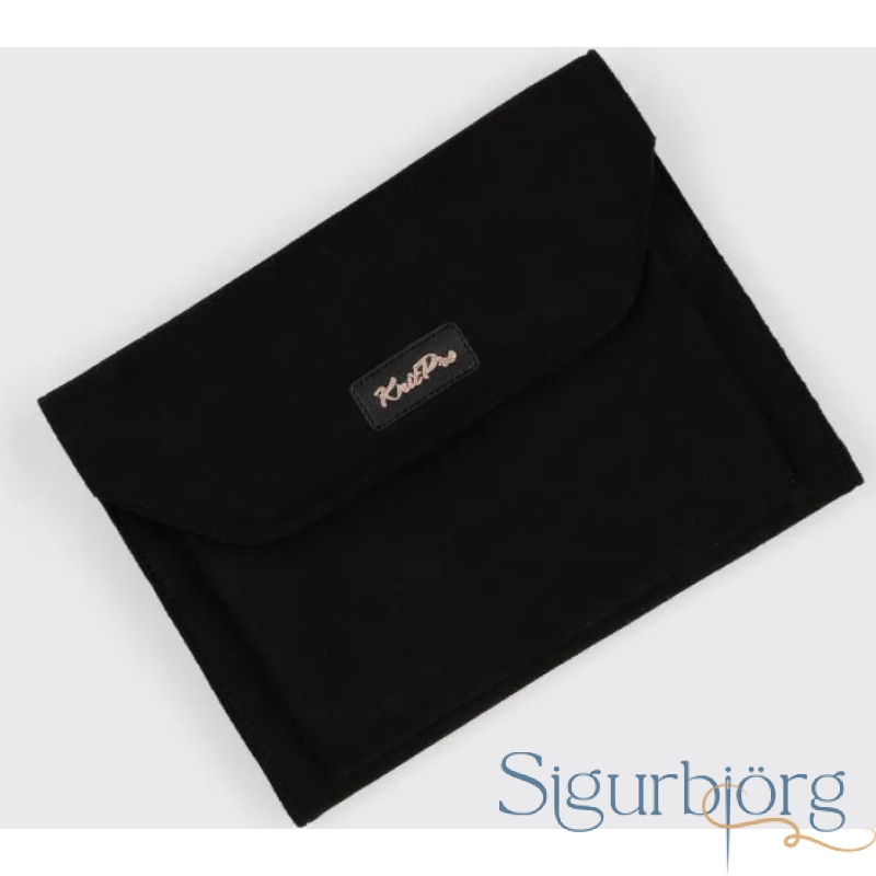 Knit pro assorted needle case Coal
