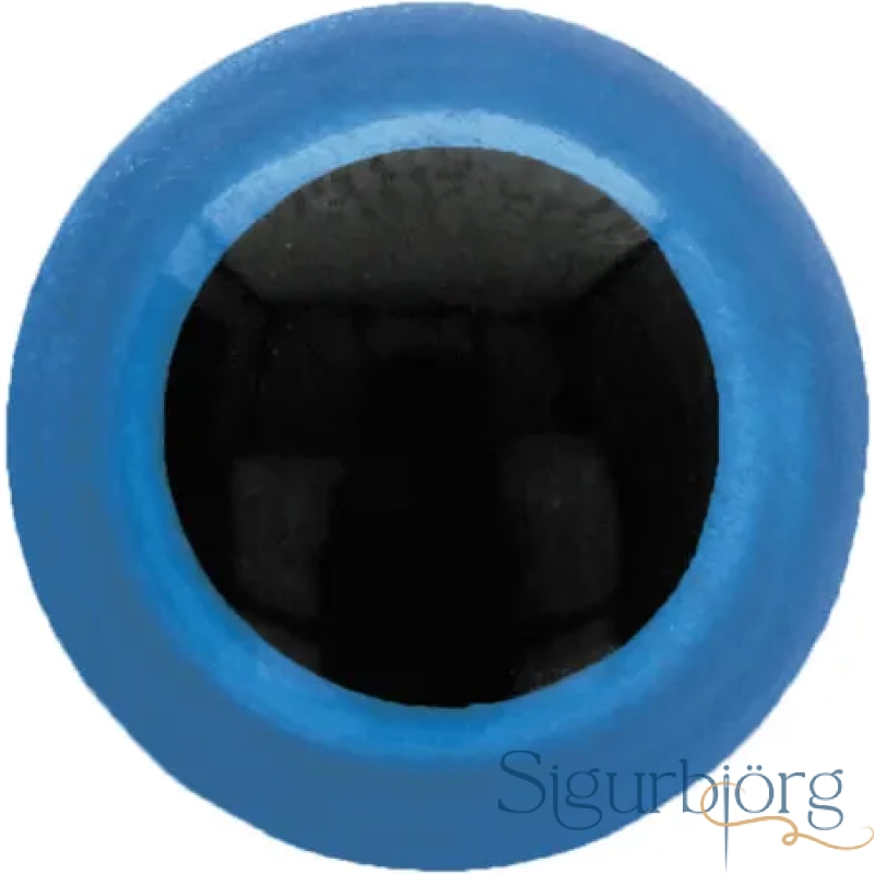 Öryggisaugu 14mm blá